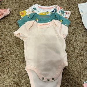 Newborn Cloud Island and Carter’s Onesies